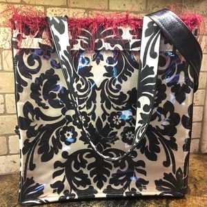 Shoulder Bag - Clear Side Pockets!